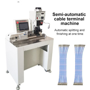 Semi-automatic Cable Arrangement Crimping Machine Desktop Communication Wire PH/SM Electrical Splicing Terminal Crimping Tool