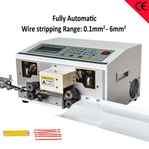 electric double wire stripping equipment wire harness stripper