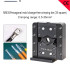 Exchange free hexagonal crimping applicator square clamp die B type press wire harness terminal dot applicator