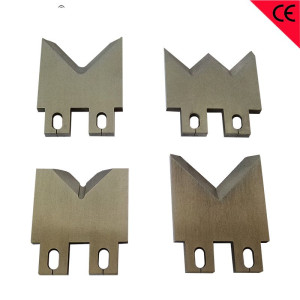 Various Flat cut V cut blade die for computer stripping machine Automatic computer stripper knife