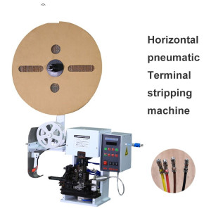 Automatic Cross Feeding Wire Peeling and Crimping Terminal Machine Cable Stripping Electrical Splicing Crimper Tool Pliers