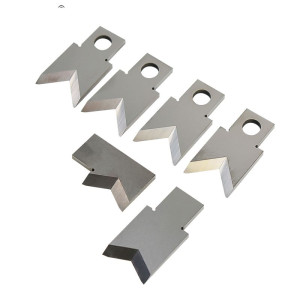2pcs/set Knife Blade cutter for SWT508 220 Automatic Computer Wire Stripping Peeling Cutting Machine Tungsten carbide Blade