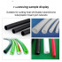 High speed Automatic heat shrinkable tube silicone plastic hose cutting machine nylon pipe cut machine