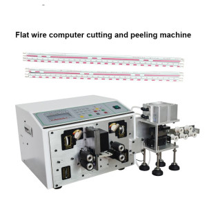 Fully Automatic Cable Arrangement Cutting Peeling and Splitting Machine Wire Row Line Cutting Stripping Equipment