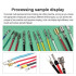 Pneumatic Cable Terminal Crimping Machine Pliers Wire Crimping Tool Electrical Splice Crimp Connector Equipment Auto Wiring