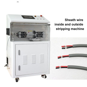 Sheath Wire Inner Outer Integrated Wire Stripping Machine Automatic Computer Cutting Peeling Multi-core Multi-strand Wire