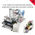 Wine bottle Cosmetic bottle taper round sticker taping equipment Semi-automatic round bottle labeling machine