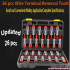 HS-26ST Multiple Models 26 pcs Updated Tereminal Removal Tools Wire   Cable Disassemble Tools box Titanium Steel Needles