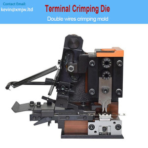 Double Wire Strip and Crimp Machine Applicator Die OTP Molds