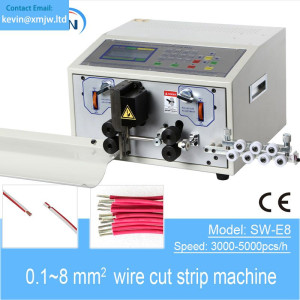 Safety Cover PVC Wire Stripping Machine high speed quality Cabling Machine for cable 0.1-8mm2