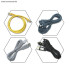Economic press button winding and tying all-in-one USB data cable  winding and tying all-in-one machine