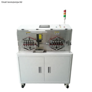 Cable Processor Automatic Enamel Aluminum Wire Peeling Stripping Machine Multilayer Wire Stripper