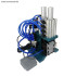 Small size pneumatic multi cores wire cable stripping machine 3F Peeling and twisting machine for wire jacket