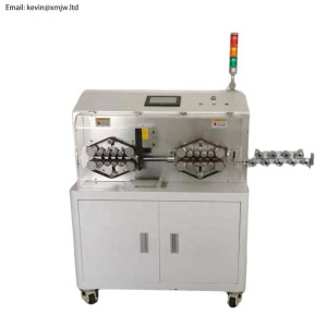 Fully Automatic computer USB data cable manufacturing machine wire cutting stripping machine