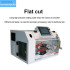 Precision Type Corrugated Pipe Cutting Machine Od3-30 mm / Od 30 -45 mm Tube Cut