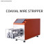 semi automatic coaxial cable strip machine high accuracy new energy electric cable peeling machine with foot pedal