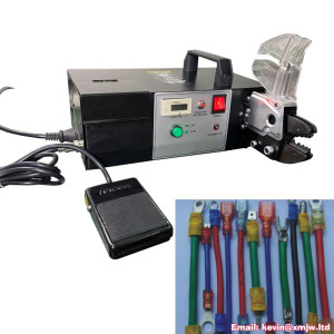 EM6B2 Electric Crimper Crimping Tools For Tubular Insulated Terminals With Exchangeable Die Sets