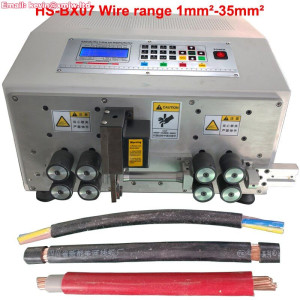 Automatic Industrial Sheathed Wire and Single Round Wire Stripping Machine Cable Stripper
