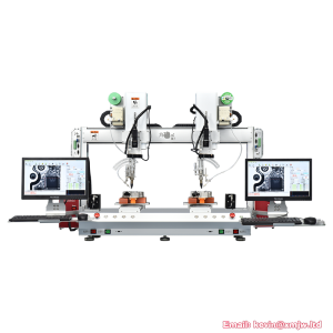CCD Visual Double Auto Automatic Soldering Machine For Led Strip Light