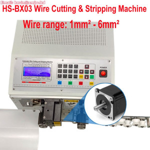 Automatic High Speed Wire Stripping Machine Copper Wire Stripping Machine with Motor Drive for Peeling 0.1-6mm2