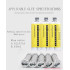Two Parts 1:1/2:1/4:1/10:1 Glue Cartridge 50 ml Semi Automatic AB Glue Dispenser With Holder