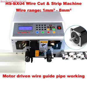 Automatic Wire Stripping Machine Wire Cut and Strip Machine Cable Cut and Peeling from 0.1 to 8 mm Square