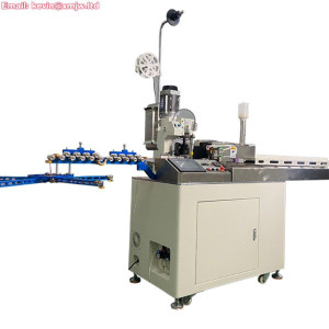 Full Automatic 5 Wires Cutting Stripping Twisting Terminal Crimping Tinning Machine Cable Feeding with Servo Motor