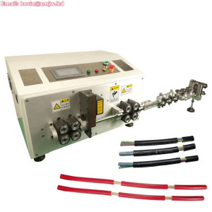 HS-BX08 Wire Stripping Machine for Sheath Wire Stripping Multicore Cable Peeling Solid Wire Stripping and Cutting Machine