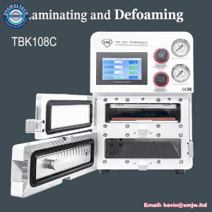 TBK-108C Laminating Bubble-Removing Defoaming Integrated Machine for Smartphone iPhone Mobile Cell Phone 12 Inch Screen Repair