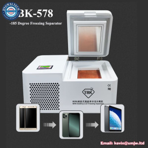 TBK-578 LCD Freezing Separator 800W Mini Desktop Screen Separating Machine -185 Degree Freezing Separator LCD Freezer Machine