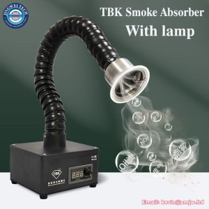 TBK638 Efficient Purification Smoking Instrument Fume Extractor Air Cleaner Soldering Smoke Cleaner Filter Dust Clean Room