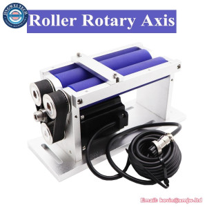 Rotary Roller Axis Rotatory Engraving Module Laser Marking Engraver Y-axis Rotary Roller Engraving Module for Objects Cans Cups