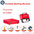 Portable Pneumatic Nameplate Electric Marking Machine Mark Range 80*20mm for Cylinder Number Frame Plotter Depth 0.01-1mm