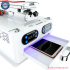 TBK Screen Separator Repair Machine 360 Rotary LCD Separating Frame Glue Remover Built-in Pump with UV Curing Lamp