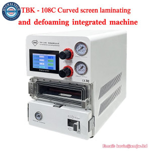 TBK-108C Intelligent Laminating   Bubble-Removing Defoaming Machine for Smartphone iPhone Mobile Phone Curved Screen 12 Inch LCD