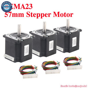 Nema23 23HS5628 4 Lead Nema 23 Stepper Motor 57x56mm 2.8A 6.35mm or 8mm 165 Oz-in 56mm for CNC Router Laser Engraving Machine