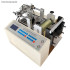 trademark cutting machine/clothes tag and polyester mesh cutter/roll to sheet machine