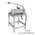 SG-4700 max cutting size 470*470mm  hot paper cutting machine